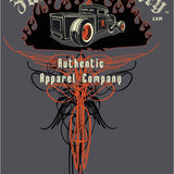 Just Get Dirty Rat Rod Tee, Charcoal