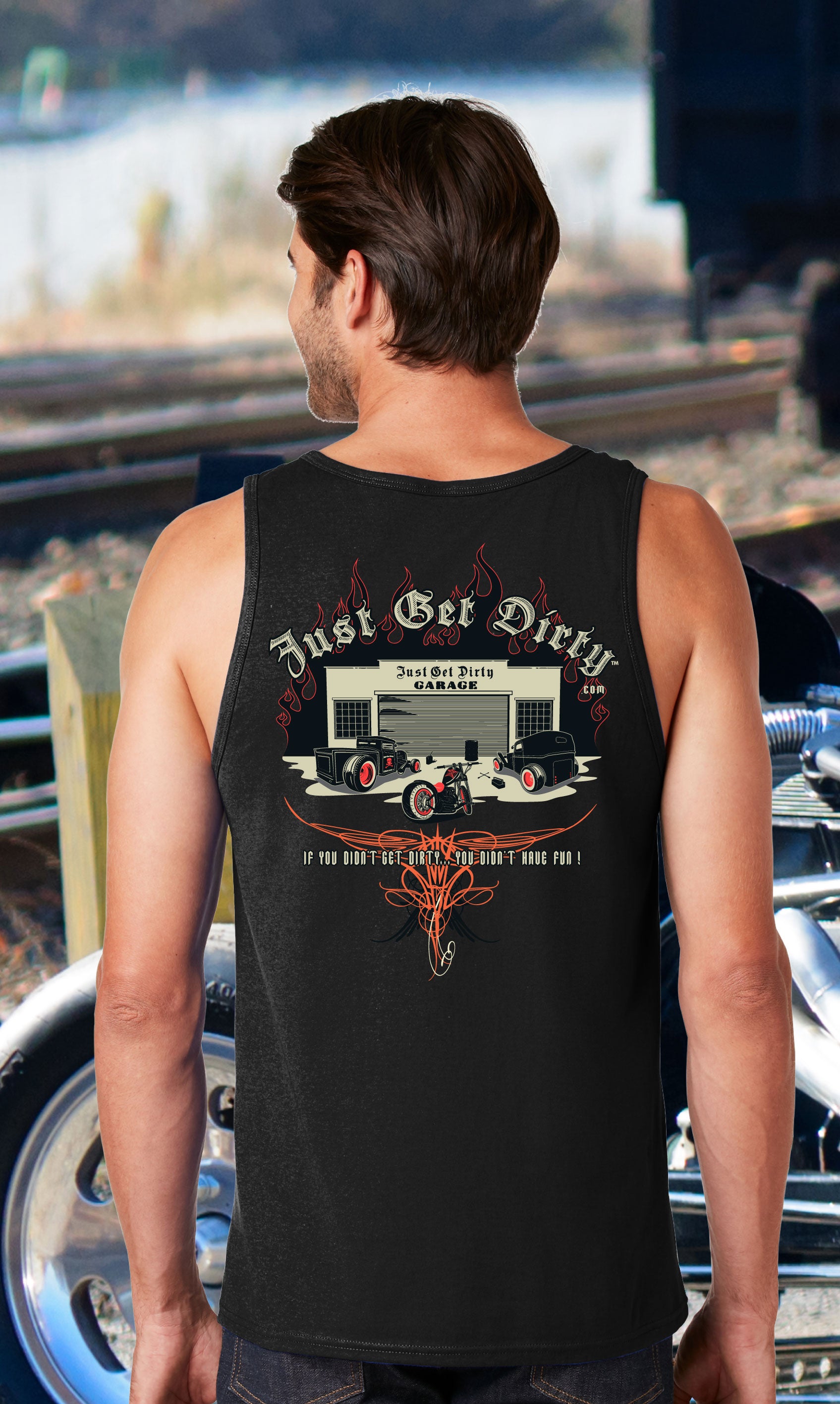 Just_Get_Dirty_Black_Tank-top_back