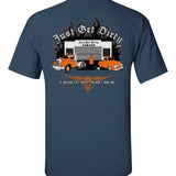 Just Get Dirty Antique Truck T-Shirt