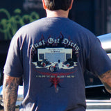 Just Get Dirty Rat Rod Tee, Charcoal