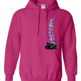 Just_Get_Dirty_Pink_Women_s_Hoodie_front