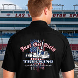 Just Get Dirty Trucking for America Mechanic Shirt