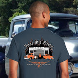 Just Get Dirty Antique Truck T-Shirt