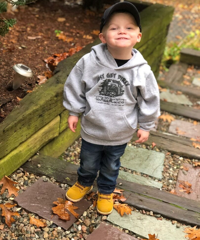 Kids Just Get Dirty In the Mud Hoodie