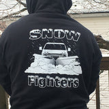 Snow Fighters Pickup Truck Hoodie