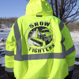 Snow Fighters Snow Plow Mid-Weight Bomber Jacket