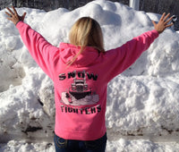 
              Snow Fighters Hoodie Safety Pink
            