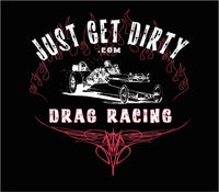 
              Kids Just Get Dirty Drag Racing Tee
            