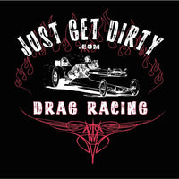 Kids Just Get Dirty Drag Racing Tee
