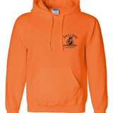 Orange Just Get Dirty Garage Women's Hoodie