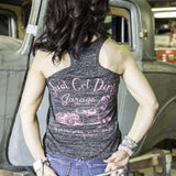 Just Get Dirty Garage Girl Flowy Tank Top