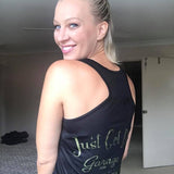 Women's Just Get Dirty Garage Girl Flowy Tank