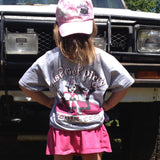 girls rollin' coal tee, girls diesel pickup tee, girls diesel truck tee