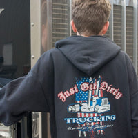 Just Get Dirty Trucking for America Hoodie