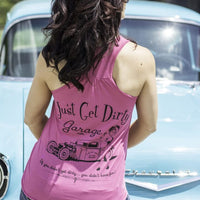 Just Get Dirty Garage Girl Flowy Tank