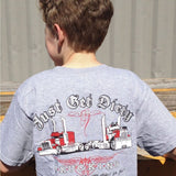 Kids Just Get Dirty Big Rig Tee