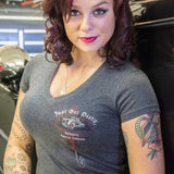 Women's Just Get Dirty Rat Rod V-Neck