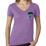 Women's Just Get Dirty Rat Rod V-Neck