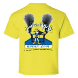 Just Get Dirty Rollin' Coal T-Shirt: Gray, Safety Green