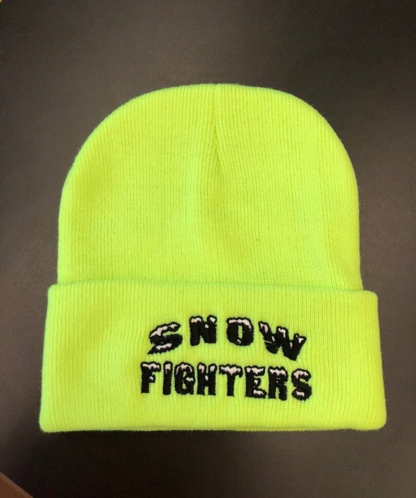 Snow Fighters Beanie Neon Colors