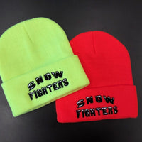 Snow Fighters Beanie Neon Colors