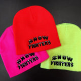 Snow Fighters Beanie Neon Colors