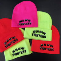 Snow Fighters Beanie Neon Colors