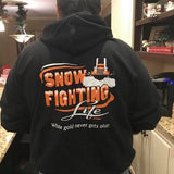Snow Fighting Life Hoodie