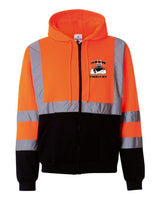 
              Snow Fighters Hi-Vis Full Zip Hoodie Safety Orange, Safety Green
            