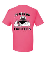 
              Snow Fighters Tee Safety Pink
            