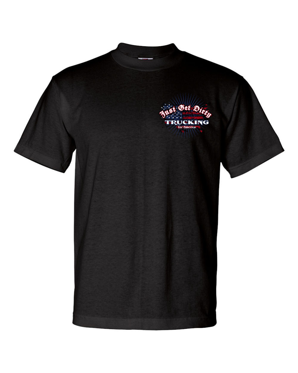 Kids Just Get Dirty 'Trucking for America' T-Shirt