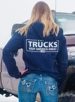 
              Trucks Keep America Great Hoodie 'The Original' Navy
            