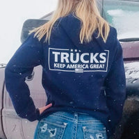 Trucks Keep America Great Hoodie 'The Original' Navy