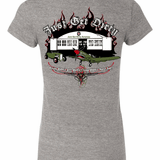 Women's Just Get Dirty Warbird Pinup Tee