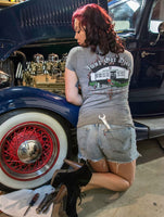 
              Women's Just Get Dirty Warbird Pinup Tee
            